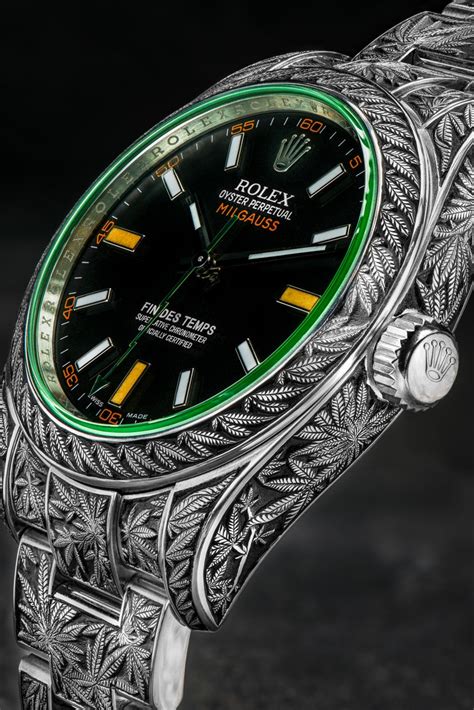 rolex milgauss weed|rolex milgauss for sale uk.